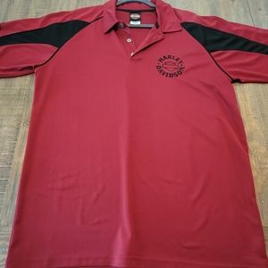 Harley Davidson Mens XL Polo